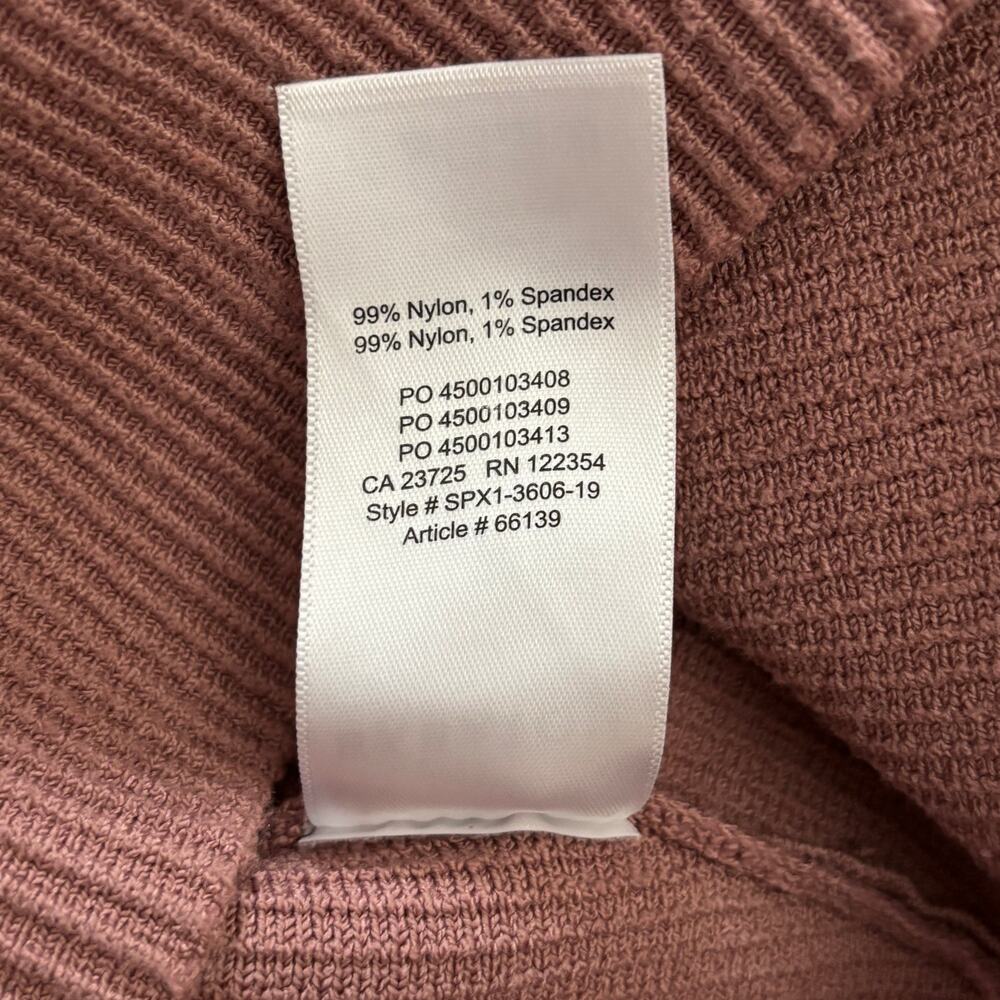 Aritzia Babaton Sculpt Knit Square Neck Cropped Tank Mauve Pink - Size: Small - Picture 6 of 6
